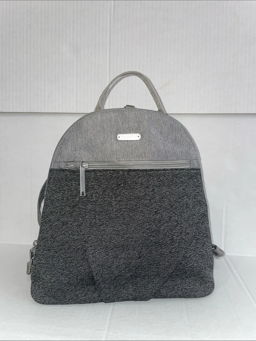 Baggallini Gray Two-Tone Women's Backpack New with Tags